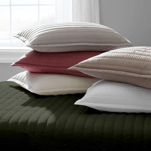 Channel stitch - Pure Cotton Sateen Quilt Sets-1